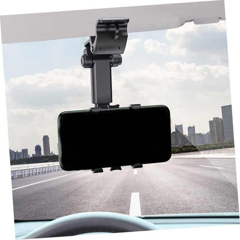 حامل هاتف السيارة مع لوحة القيادة، مناسب لنظام تحديد المواقع GPS والهواتف المحمولة، بتصميم قابل للتثبيت بسهولة. - Image 5