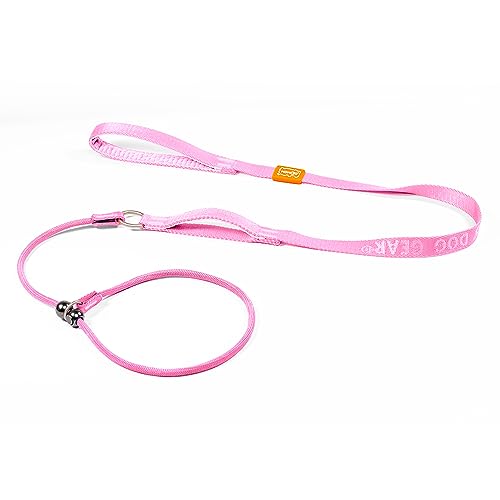 Howgo Dog Slip Lead Dog Leash, Training Lead, No-Pull Slip Leash and Collar, Heavy Duty & Durable Nylon, Padded Handle, for All Breeds (Pink, 5FT) - Image 1