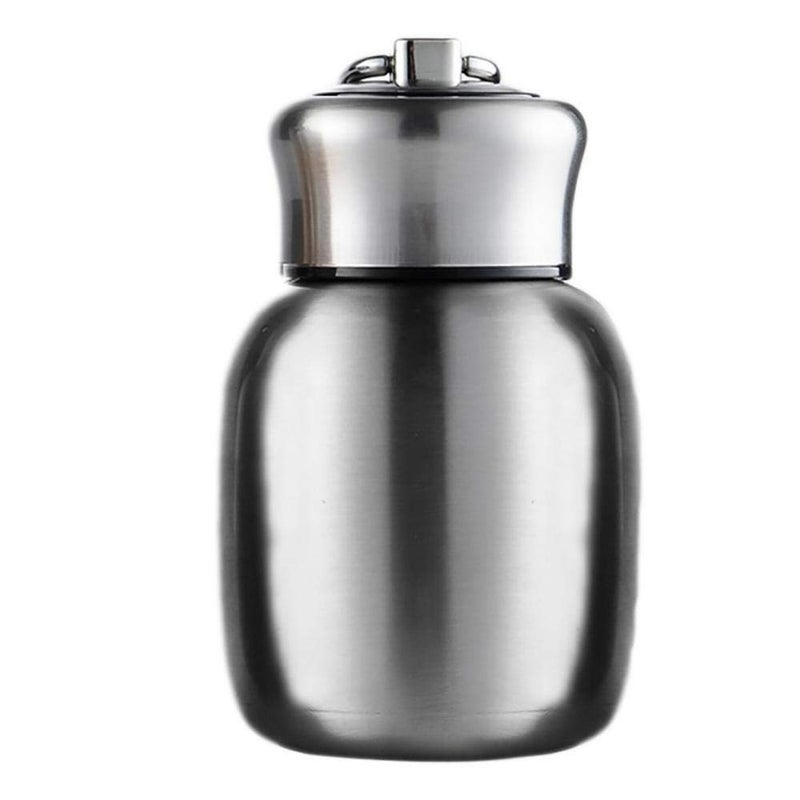 Mini 7 oz Stainless Steel Water Bottle Portable Small Sports Vacuum Insulated Water Bottle Leak Proof Sport Tumbler Cup Hot and Cold Water Bottle Original color