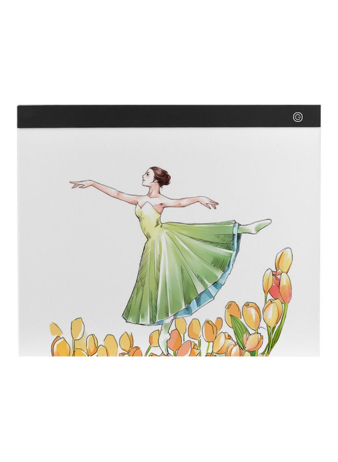 نيبمينينت لوحة نسخة من التتبع بإضاءة LED مقاس A3 . أبيض/ أسود - Image 1