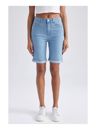 Woman Denim Bermuda Short
