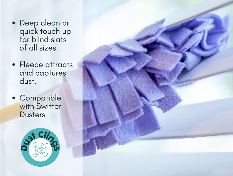 Xanitize Fleece Refills for Swiffer Hand Duster - Reusable, Dry Duster - 5-Pack Rainbow (Pastel) - Image 4