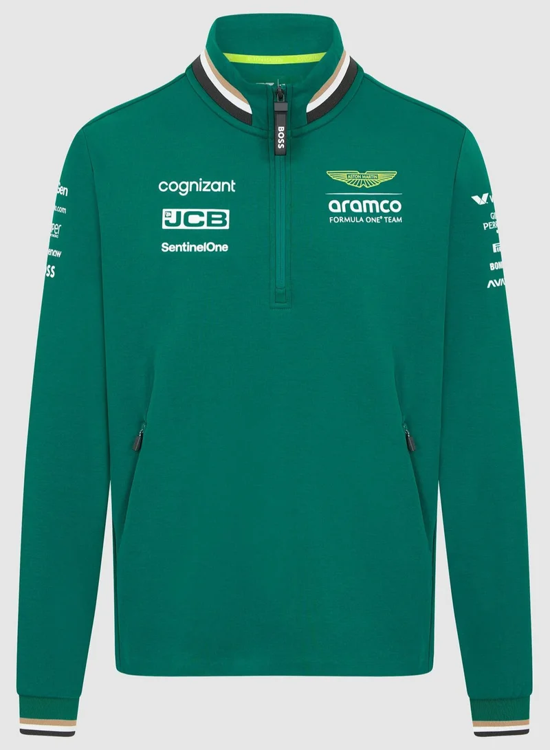 Aston Martin AMF1 RP MENS TEAM 1/4 ZIP