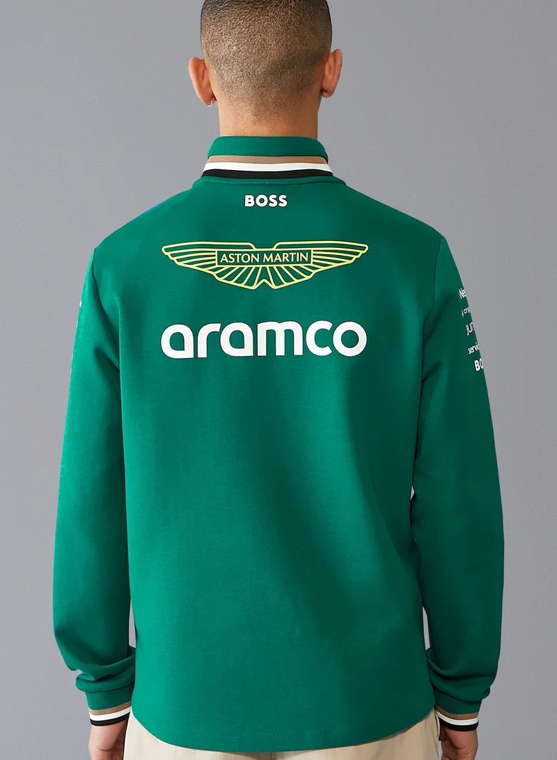 Aston Martin  ASTON MARTIN F1 RP MENS TEAM 1/4 ZIP  | Best Price UAE