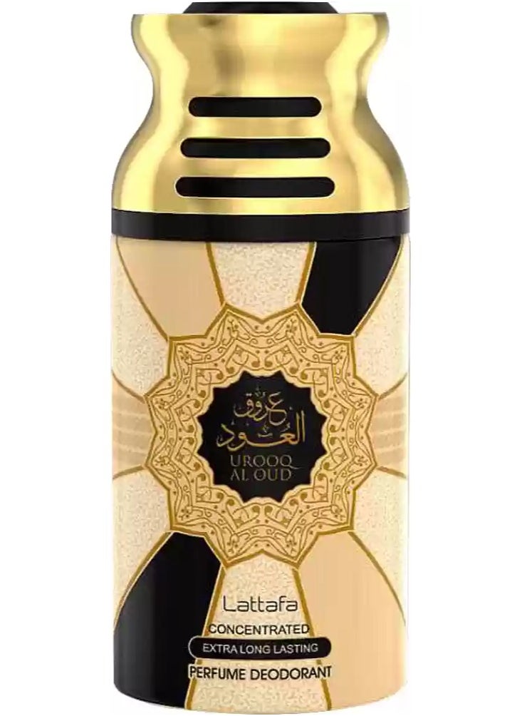Lattafa Urooq Al Oud perfumed Spray Unisex - 250Ml  - Image 1