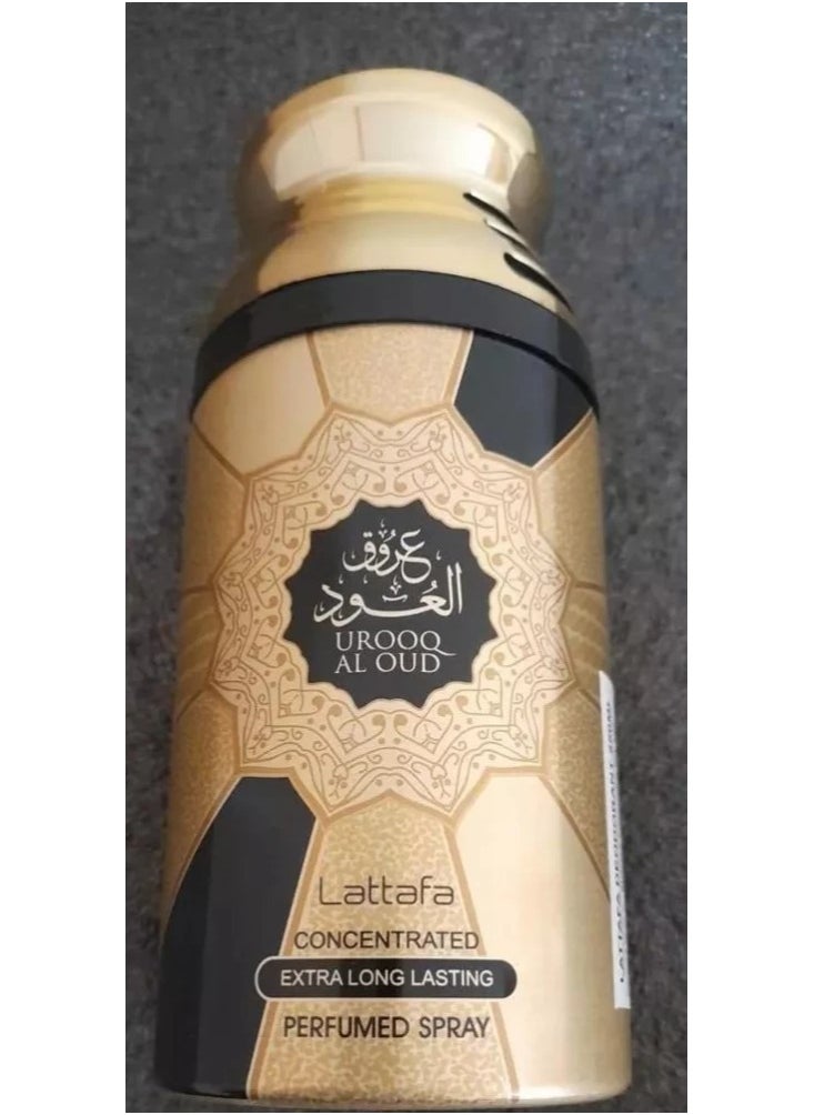 Lattafa Urooq Al Oud perfumed Spray Unisex - 250Ml  - Image 2