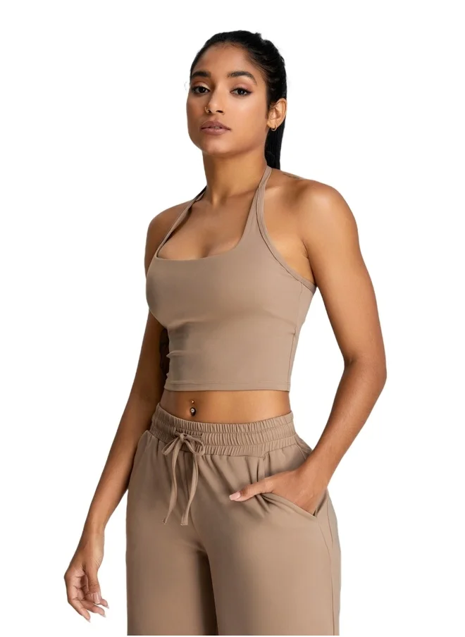 كون.يوغا Womens Athletic Tank Top with Square Neckline