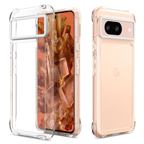 CYRILL Spigen UltraSheer Compatible with Google Pixel 8 Case Clear (2023) - Matte Clear - Image 1