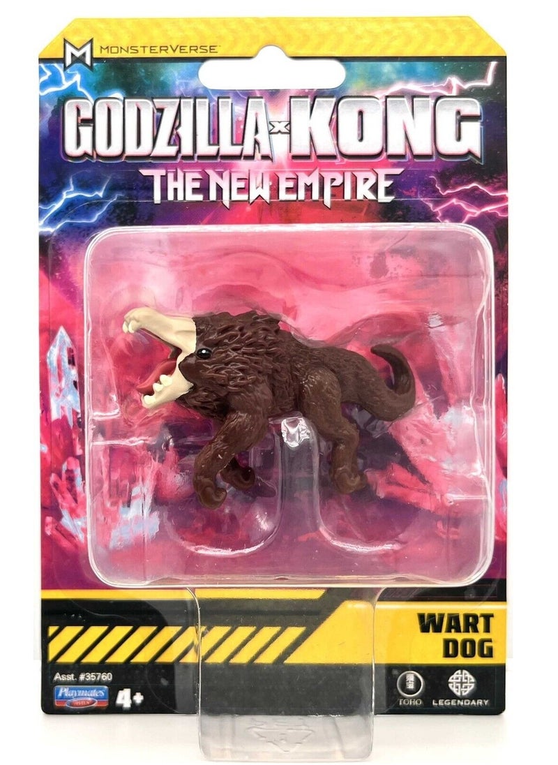 Godzilla Godzilla x Kong The New Empire: Wart Dog Mini Figure - 2 Inches 