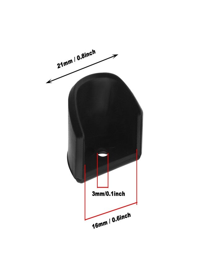 Create idea 4Pcs RC Shock Absorption Cover Plastic RC Damping Cover RC Shock Absorber Cap Fit for 1/8 1/10 Remote Control Car Accessories Black - Image 4