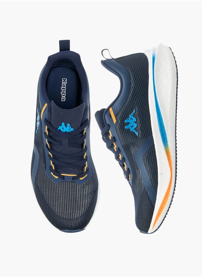 Kappa Mens Logo Print Sports Shoes With Lace-Up Closure  - Image 2
