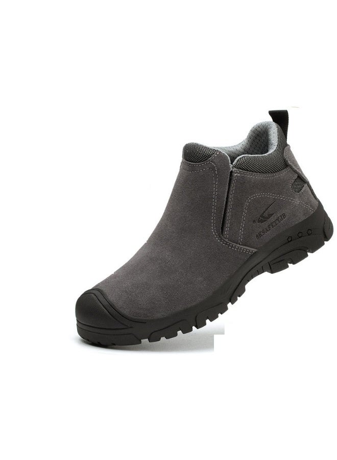 NIBEMINENT Electrical Insulation Safety Shoes For Men Composite Toe Anti-smash Anti Puncture Work Shoes Anti Scald Welding Shoes - Image 1