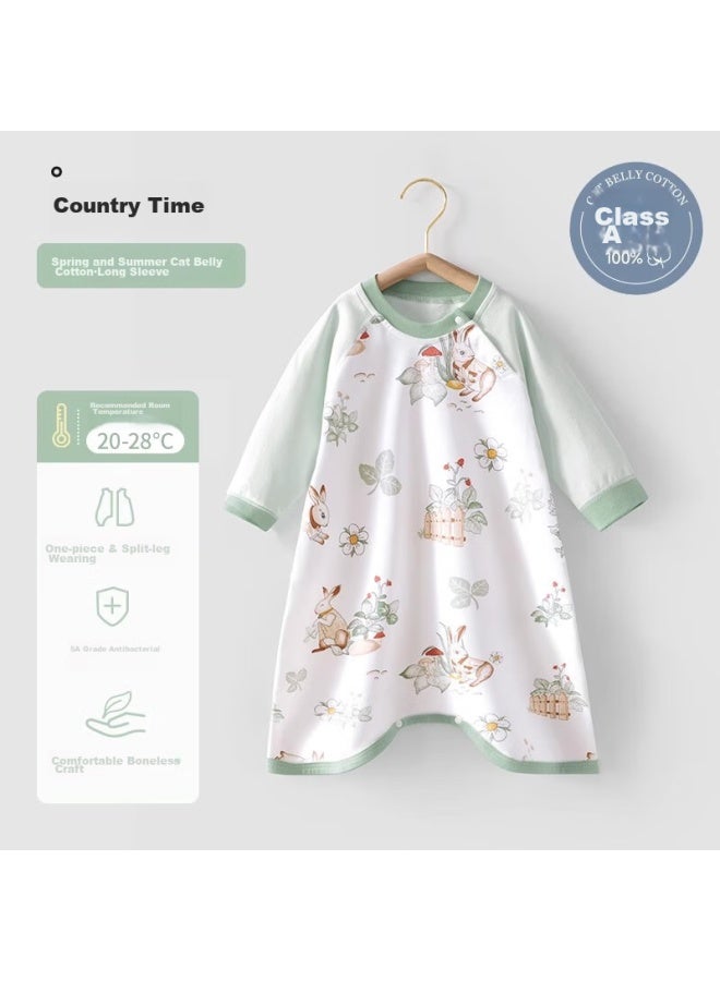 Beptides Baby Sleeping Bag, Spring And Autumn Thin Style, Infant Sleepwear, Anti-Kick Blanket, Children'S Nightgown, Onesie, New Style - Image 1