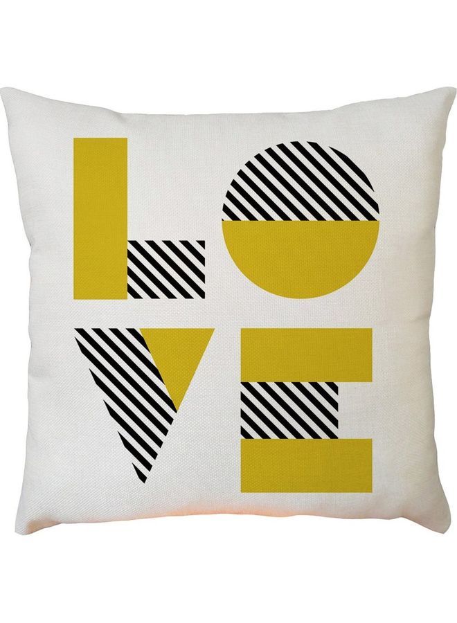 NIBEMINENT Decorative Printed Cushion Cover Multicolour