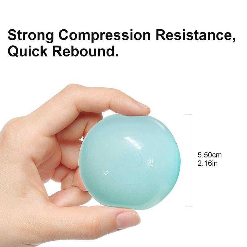 TRENDBOX Ball Pit Balls 100-4 Macaron Colors Pit Balls Non-Toxic Free BPA Soft Plastic Balls for Ball Pit Play Tent Baby Playhouse Pool Birthday Party Decoration (A-4 Macaron Colors) - Image 5