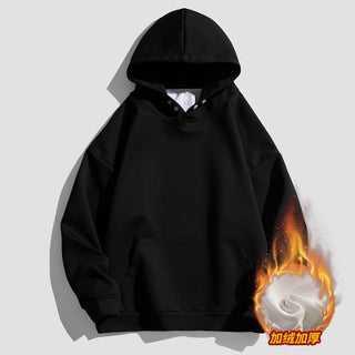 Collar Button Design 400g Heavy Spring Autumn and Winter Shoulder Sweater Mens Loose Hoodie Mens Casual 9170 Black-fleece-lined - pzsku/ZCDB39FBB8F1E3A1467ADZ/45/1746232176/22e10cf2-b624-49c2-9f93-333db8c7fe4e