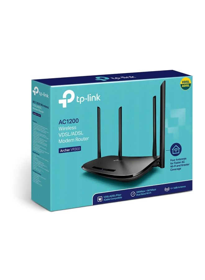 تي بي لينك راوتر مودم آرتشر لاسلكي VDSL/ADSL أسود - Image 4