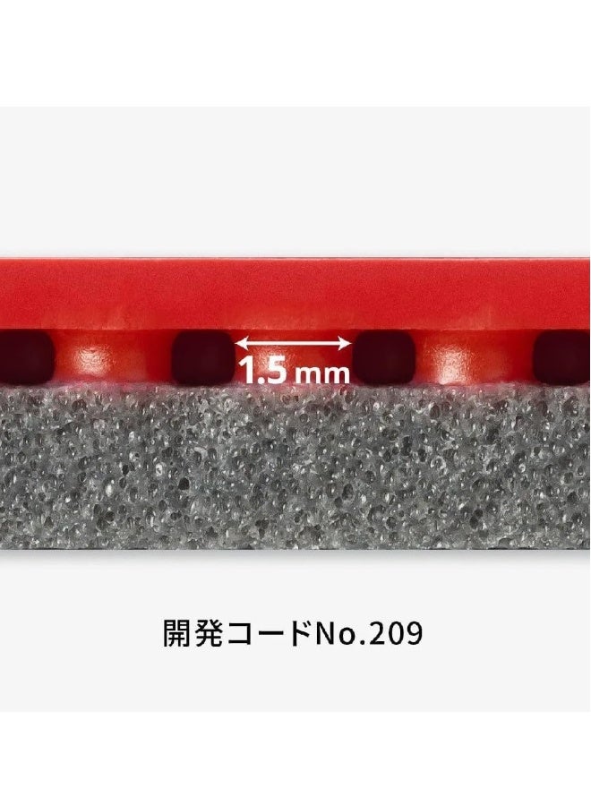 BUTTERFLY Glayzer 09C Table Tennis Rubber Professional Table Tennis Blade Black (2.1mm) 4906901220744 - Image 3