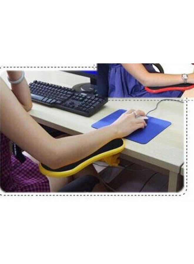 Zhenghui Computer Hand Bracket/wrist Pad/computer Arm Mouse Support Frame/rotatable-Color:2O1694 Yellow  - Image 1