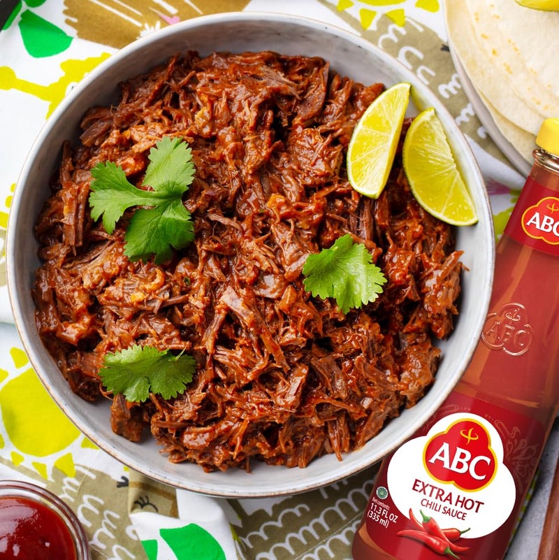 ABC Extra Hot Chili Sauce, 11.3 Oz, Spicy Sriracha Style Sambal, No MSG, Umami Flavor, Indonesian BBQ Dip Made with Chili & Garlic - Image 4