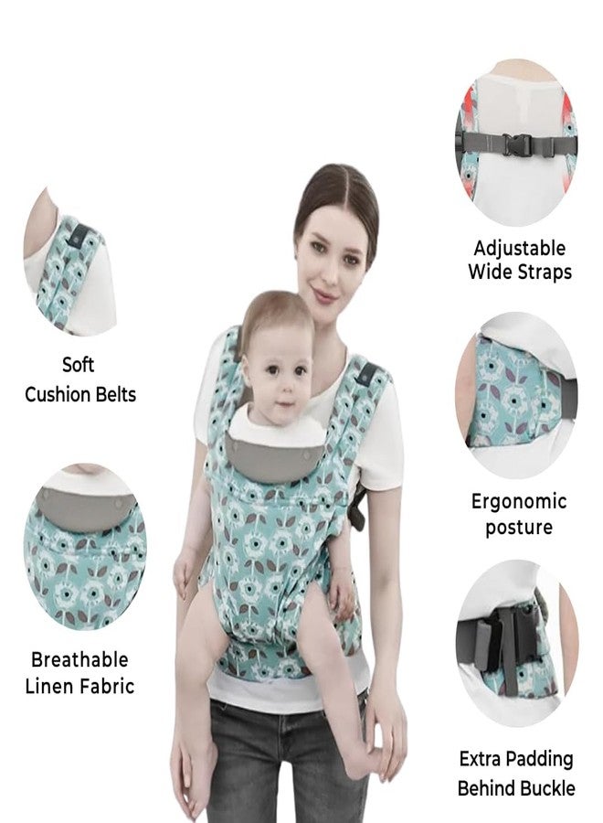 Moppets Ergonomic Baby Sling Carrier Wrap Cotton-Rich, Breastfeeding and Stroller Cover Adjustable for Newborn Baby up to 15kg - Special Carrier/Sling for PREMIE Babies (Grey) - Image 5