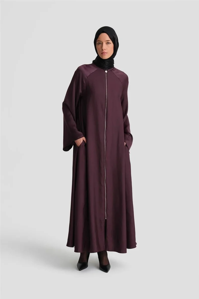 ARMINE عباية قماش ميكس 24K8900 بنفسجي