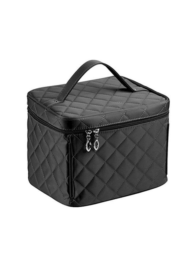 نيبمينينت حقيبة مستحضرات تجميل مضادة للماء ذات سعة كبيرة أسود - Image 2