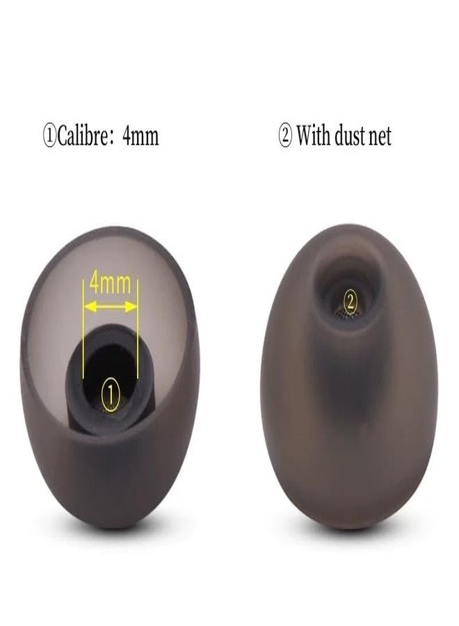 Wiki VALLEY 6 Pairs Silicone Eartips for Galaxy Buds 2 Ear Tips,Upgraded 3 Size Anti-Slip Tips with Dust Guard for Samsung Galaxy Buds 2 Replacement Tips,Flexible SM-R177 Ear Tips Fit in The Charging Case-Black - Image 2