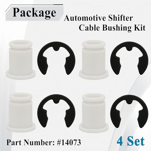 Ebrmeiwo 4 Sets 14073 Automotive Shifter Cable Bushing Kit, Compatible with Various Models, Transmission Shift Cable Components - Image 3