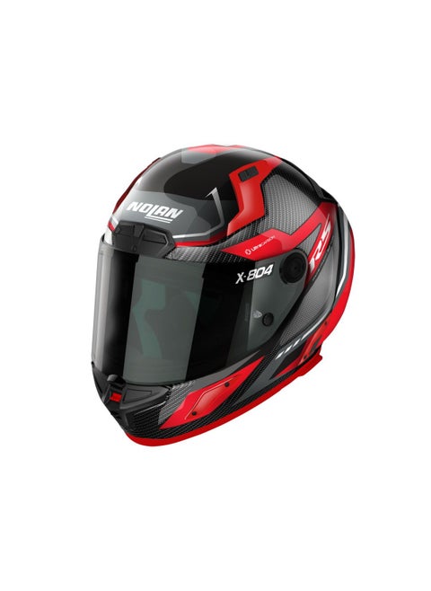 Full-Face Helmet Nolan X-804 RS U.C. MAVEN CARBON (RED - GREY)