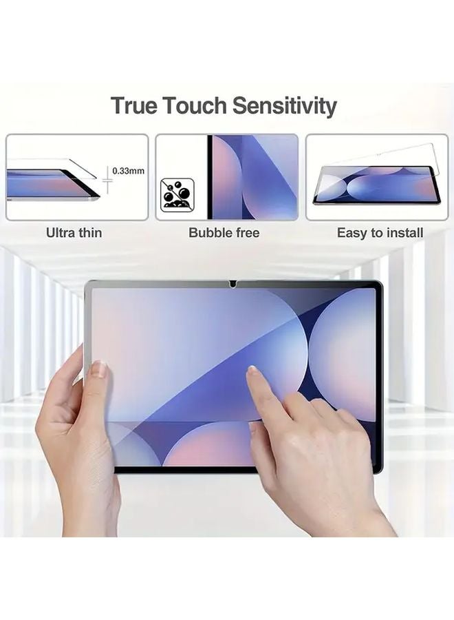 3 حزمة واقي شاشة زجاج مقوى 9H لجهاز Galaxy Tab S9 FE 11 بوصة مضاد للانعكاسات ومقاوم للخدوش - Image 5