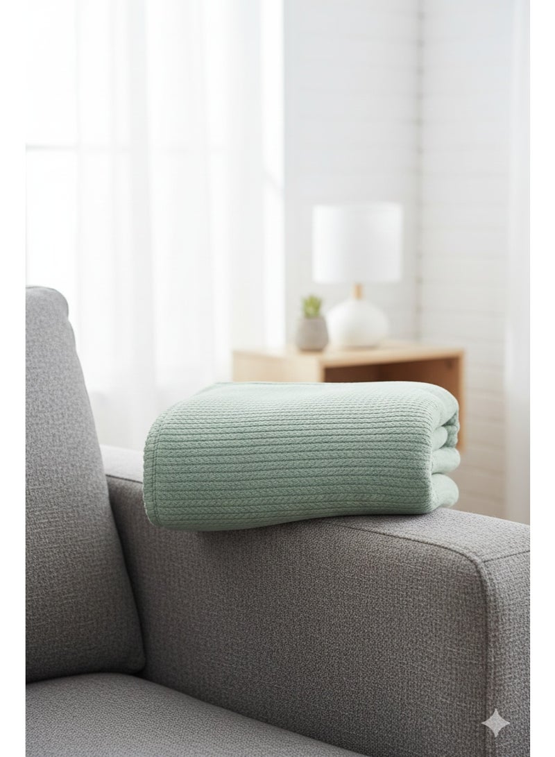 Nile Weave Elegant Egyptian Cotton Orchid Throw Blanket – ultra-soft, lightweight, and beautifully crafted. Enjoy luxurious comfort, breathable warmth, and timeless sophistication in any room. - Image 5