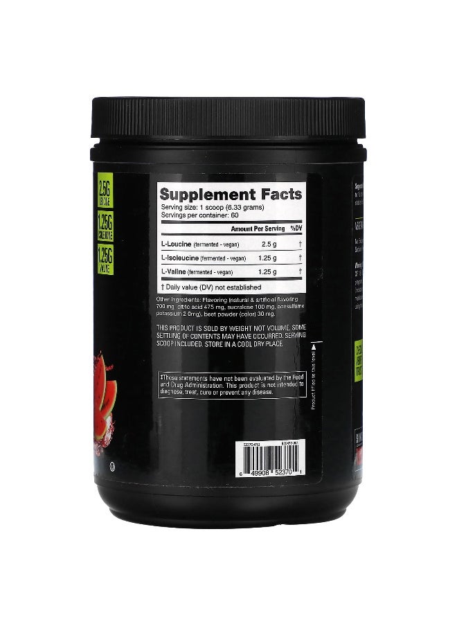NutraBio NutraBio, BCAA 5000, Watermelon, 0.84 lb (380 g)  - Image 2