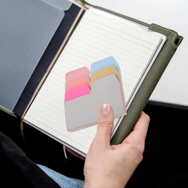 6-Color Index Note Papers Stickers Memo Pads 90 Pieces Divider for School Office Supplies Stationery Bookmark - Image 4