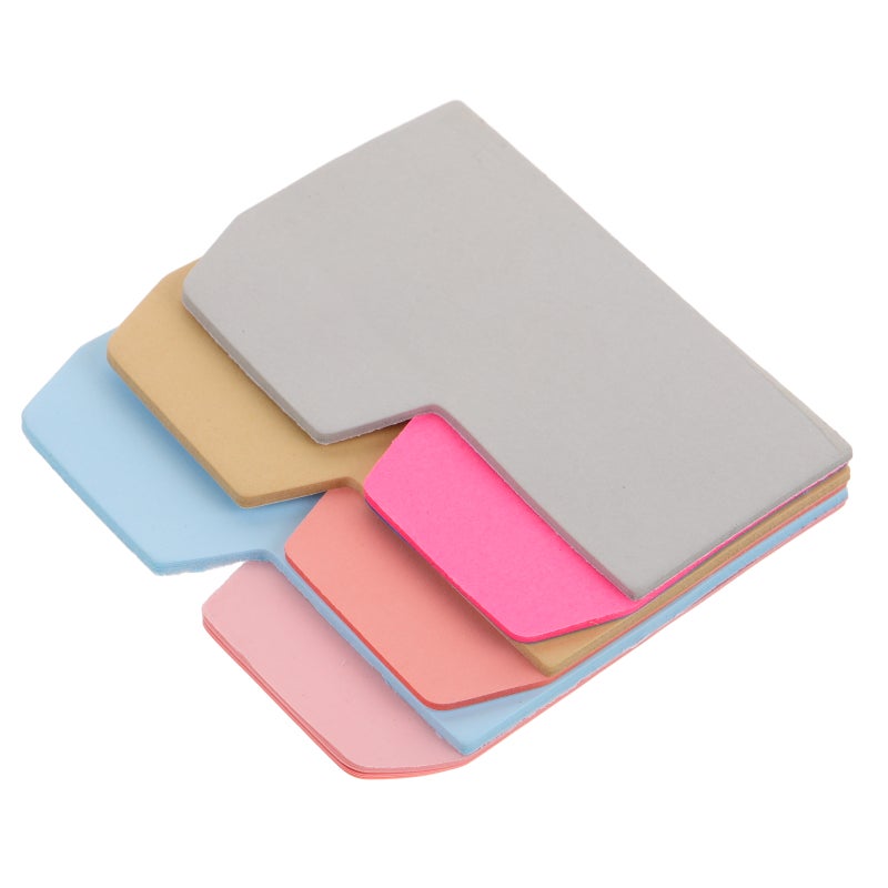 6-Color Index Note Papers Stickers Memo Pads 90 Pieces Divider for School Office Supplies Stationery Bookmark - Image 1