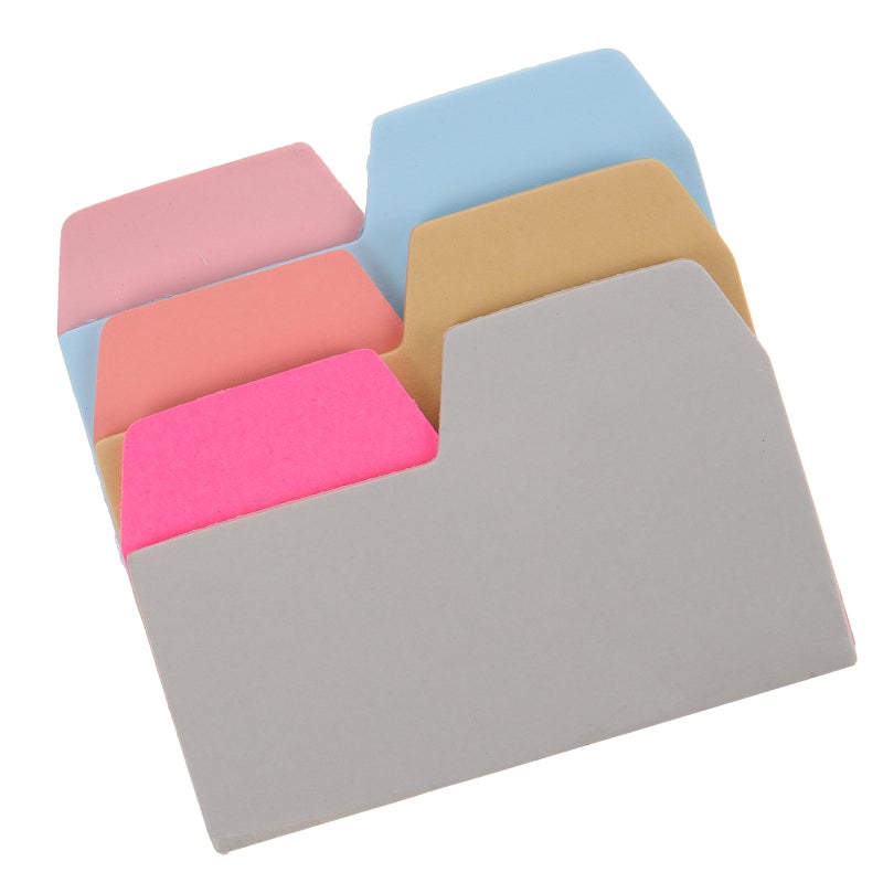 6-Color Index Note Papers Stickers Memo Pads 90 Pieces Divider for School Office Supplies Stationery Bookmark - Image 5