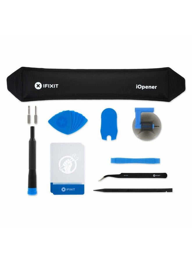 iFixit iOpener Toolkit, Special tool to heat up the adhesive of glued tablets and smartphones plus opening tools for opening, prying and repairing - Image 1