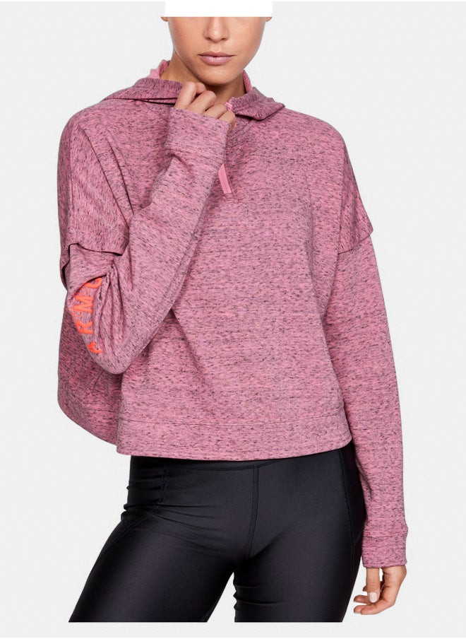 UNDER ARMOUR Rival Terry 1/2 Zip Hoodie  - Image 1