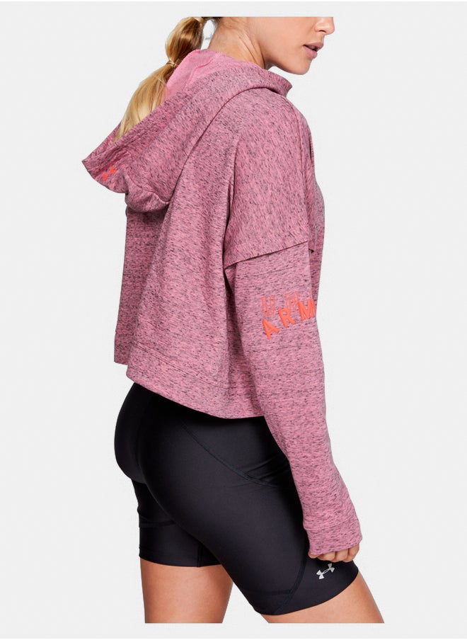 UNDER ARMOUR Rival Terry 1/2 Zip Hoodie  - Image 3