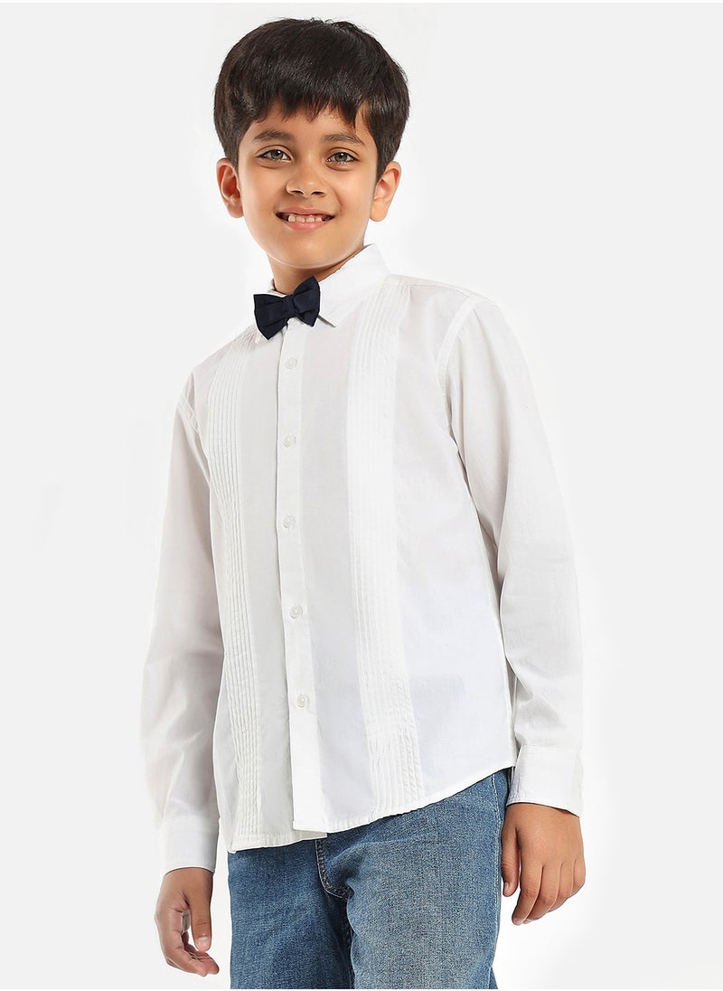 LILPICKS Off White Boys Wear Shirts  - Image 2