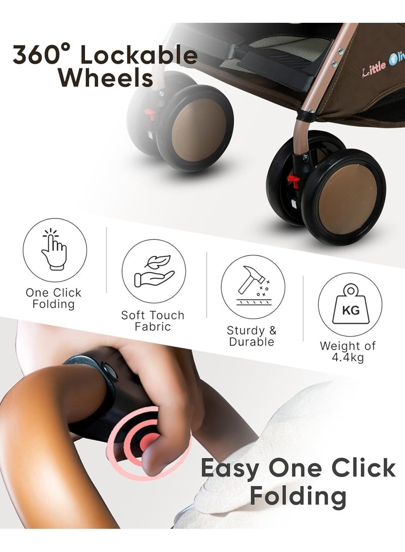 FUN MOMENT Lightweight and foldable stroller for travel - Image 2