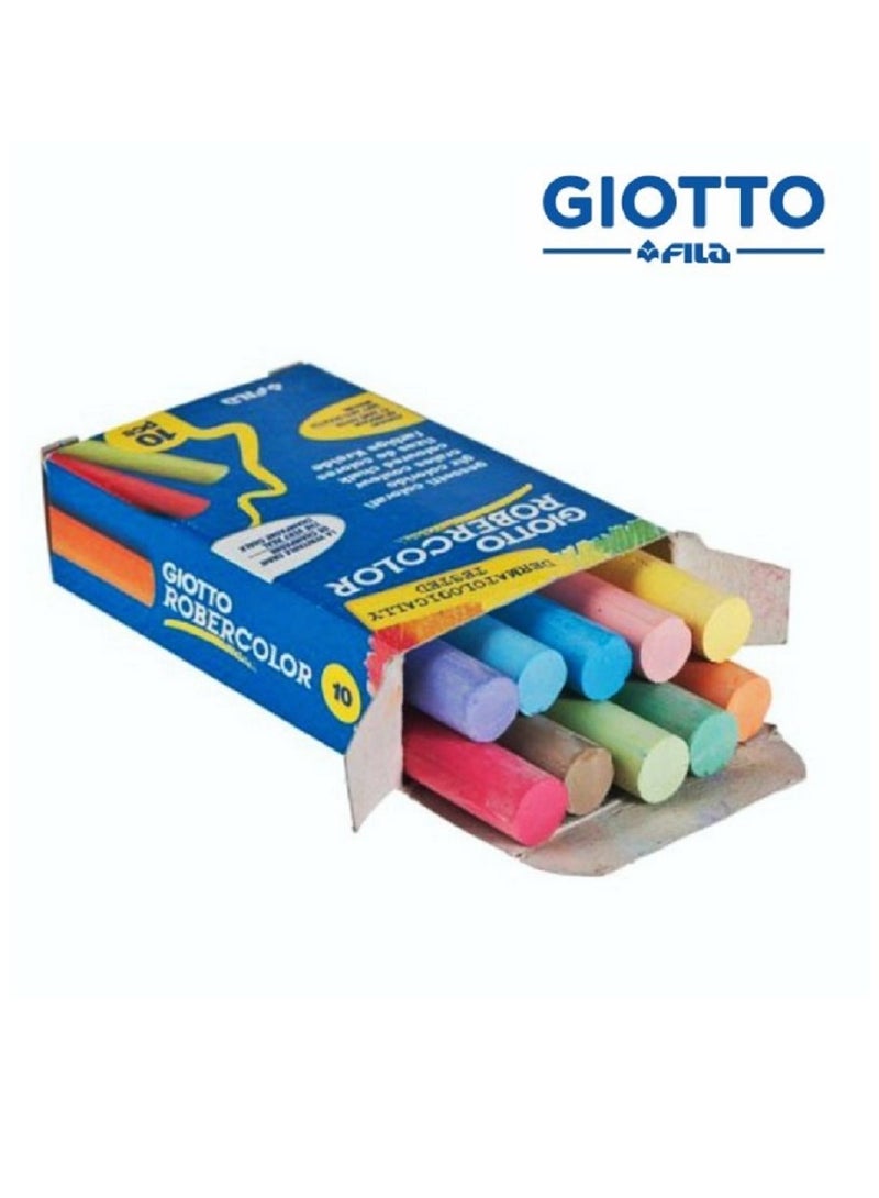 Giotto Chalkboard 10-piece French Color chalk box - Image 3