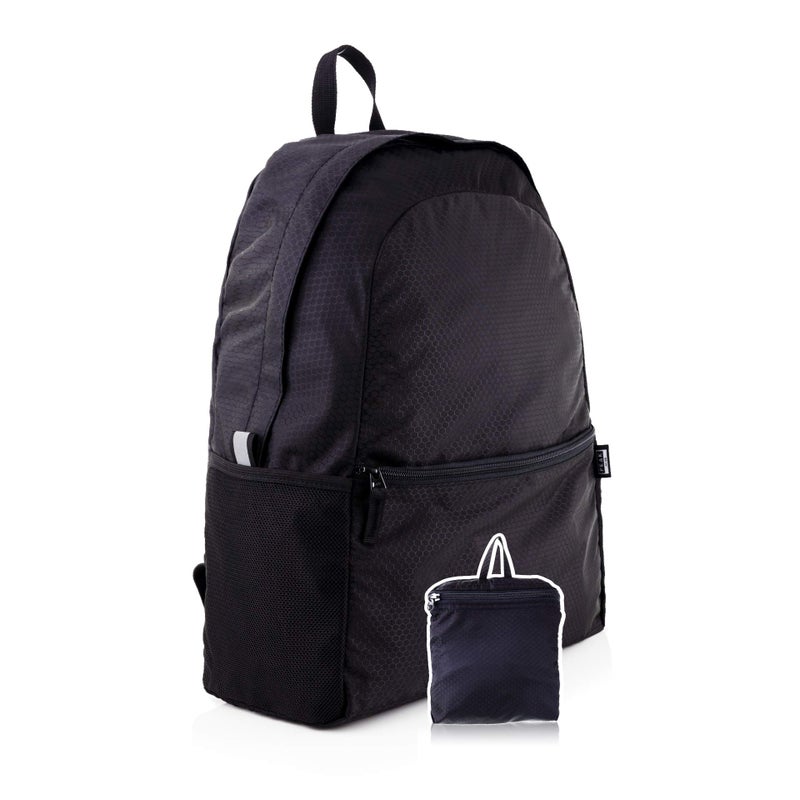 Peak Gear Foldable Backpack - Compact Packable Day Pack - Includes Lifetime Lost & Found ID - Image 2