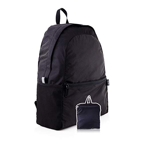 Peak Gear Foldable Backpack - Compact Packable Day Pack - Includes Lifetime Lost & Found ID - Image 1
