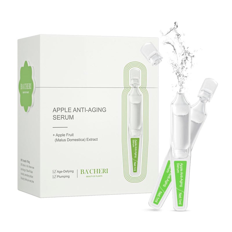Hydrating  AntiAging Ampoules Serum  Apple Stem Cell  Tremella Mushroom Extract and Collagen  Deep Hydration AntiWrinkle Skin Firming  Revitalizing For All Skin Types 15 PcsBox