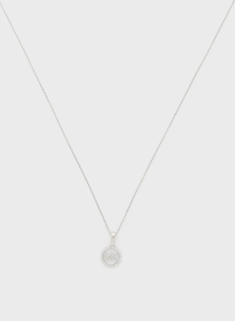 Michael Kors Ornate Pendant Necklace