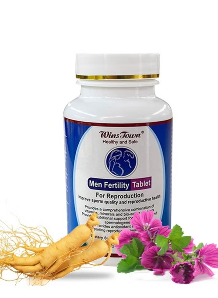 Wins Town Male Fertility Tablet For Reproduction Supplement Regulating Hormones 60 Tablets  - Image 1