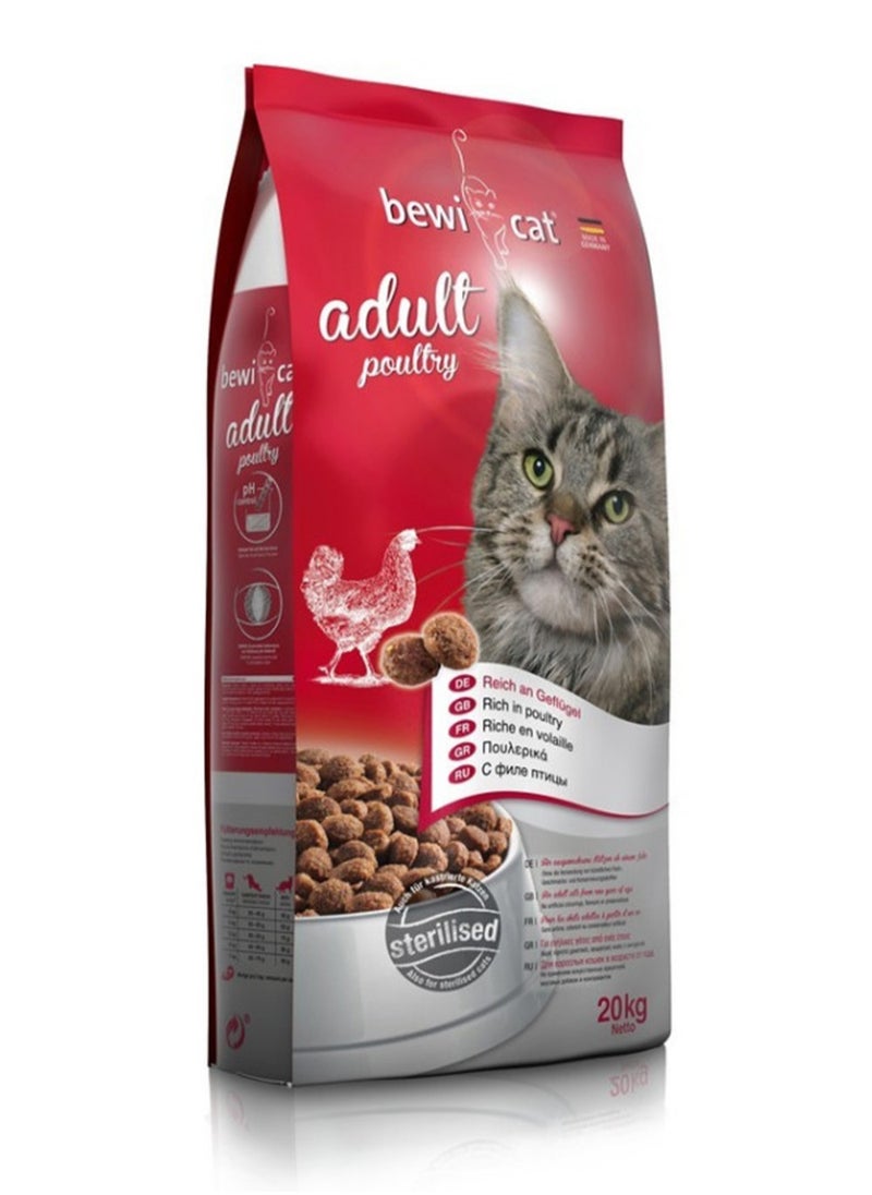 Bewi Cat BEWI CAT Adult POULTRY 20 kg 