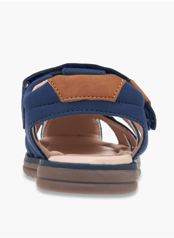 LBL by Shoexpress Boys Strappy Sandals With Hook And Loop Closure Ramadan Collection
