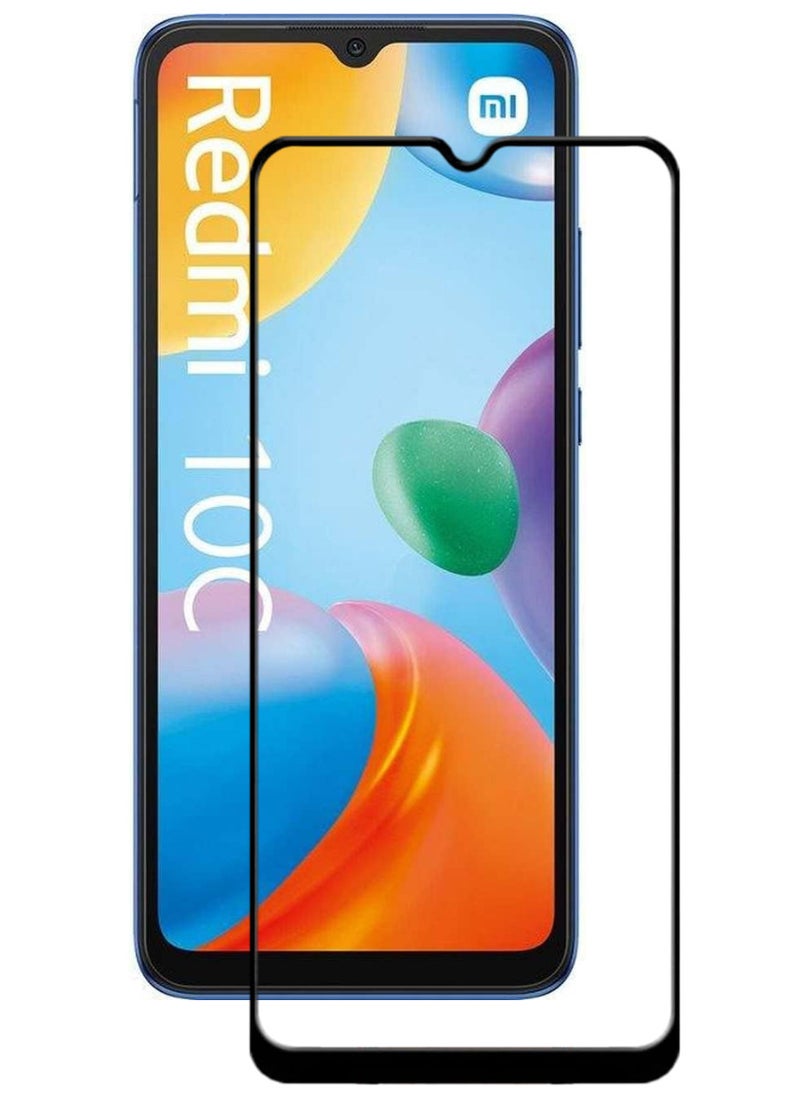 ACLIX Antistatic ESD Dustproof Premium Quality High Definition Tempered Glass Screen Protector Designed For Xiaomi Redmi 10C - Image 1